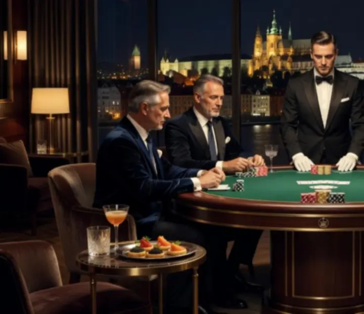 Luxusní VIP pokerový večer v boutique hotelu