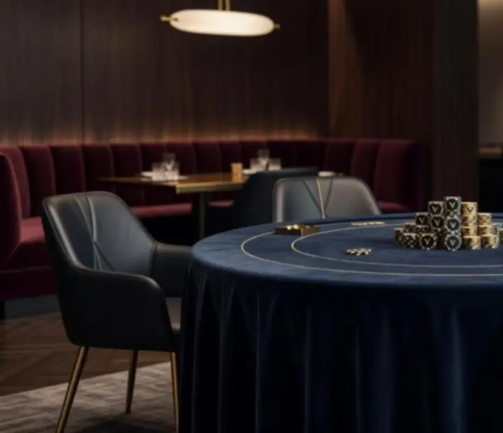 Elegantní VIP pokerový večer v luxusní restauraci